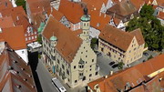 Nördlingen - Vista dal campanile della cattedrale di Sankt Georg 