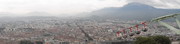 vista di Grenoble dalla Bastiglia