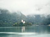 L'isola di Bled su cui sorge il Santuario