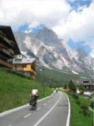 La ciclabile delle Dolomiti tra Calalzo e Cortina
